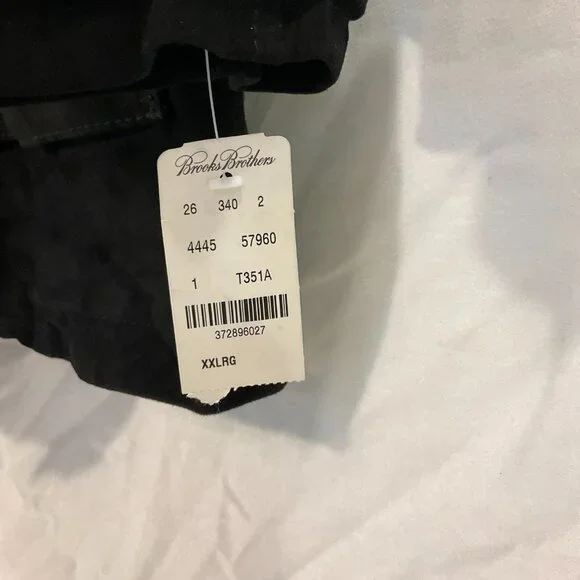 Brooks Brothers Suede Leather Black Safari Field Jacket Coat Men’s XXL NWT - Picture 14 of 16